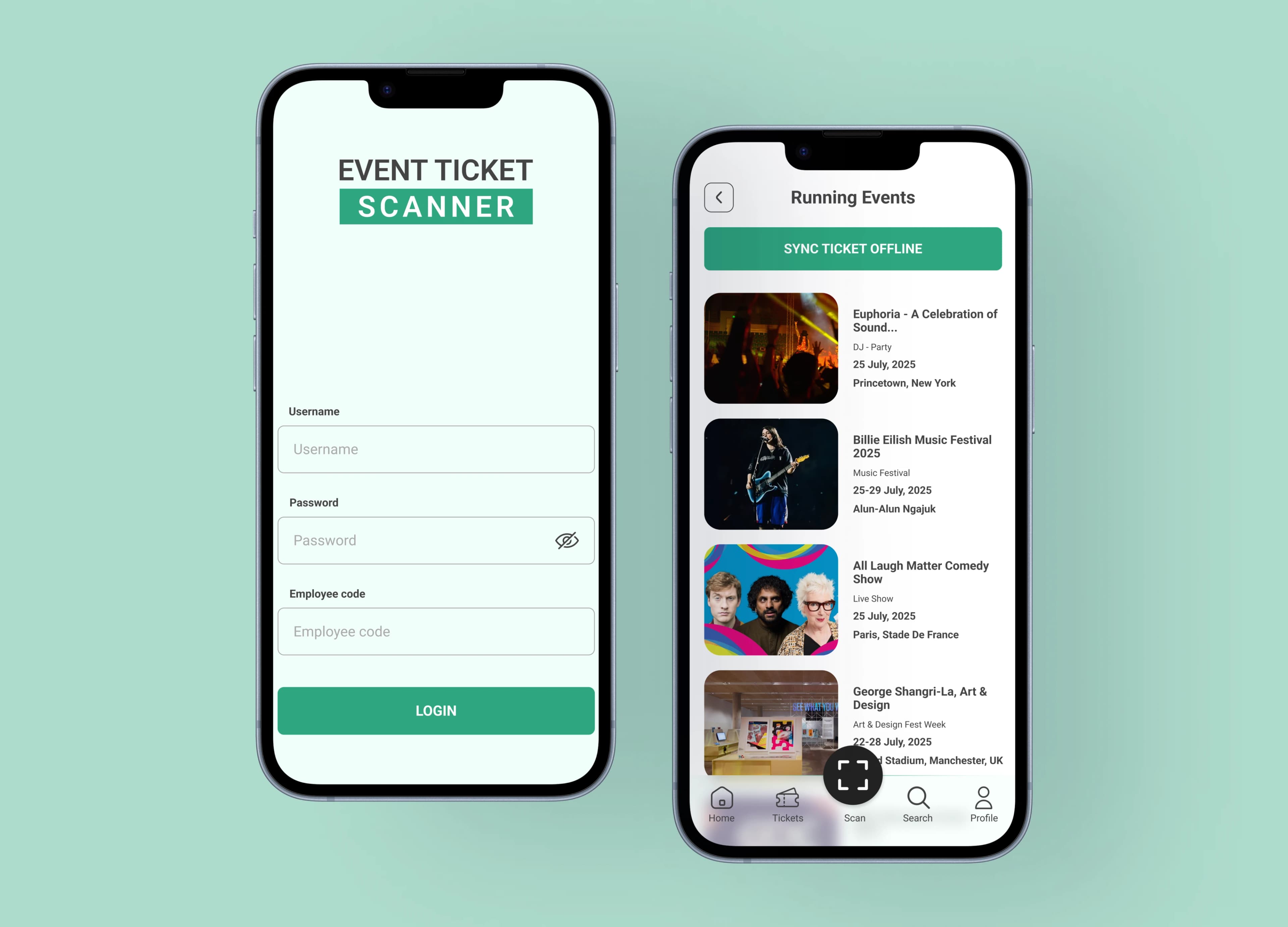 Event Ticket Scanner